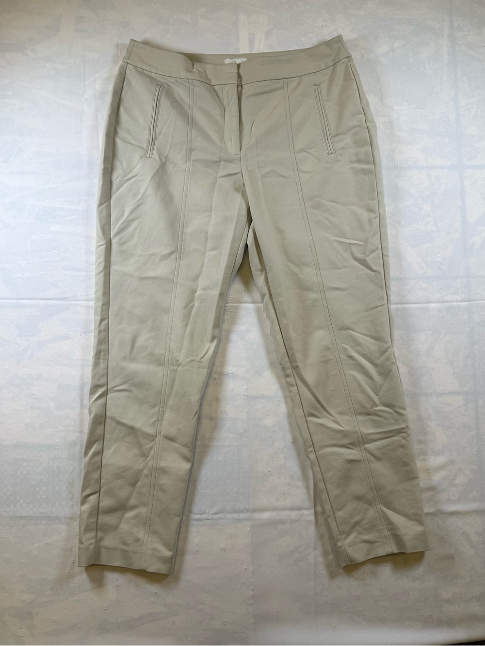 Chico’s Light Tan Slim Dress Chinos